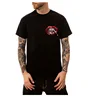 Design Your Own T Shirt Custom Men's Seamless T Shirt Black 3D Digital Printing t-shirt