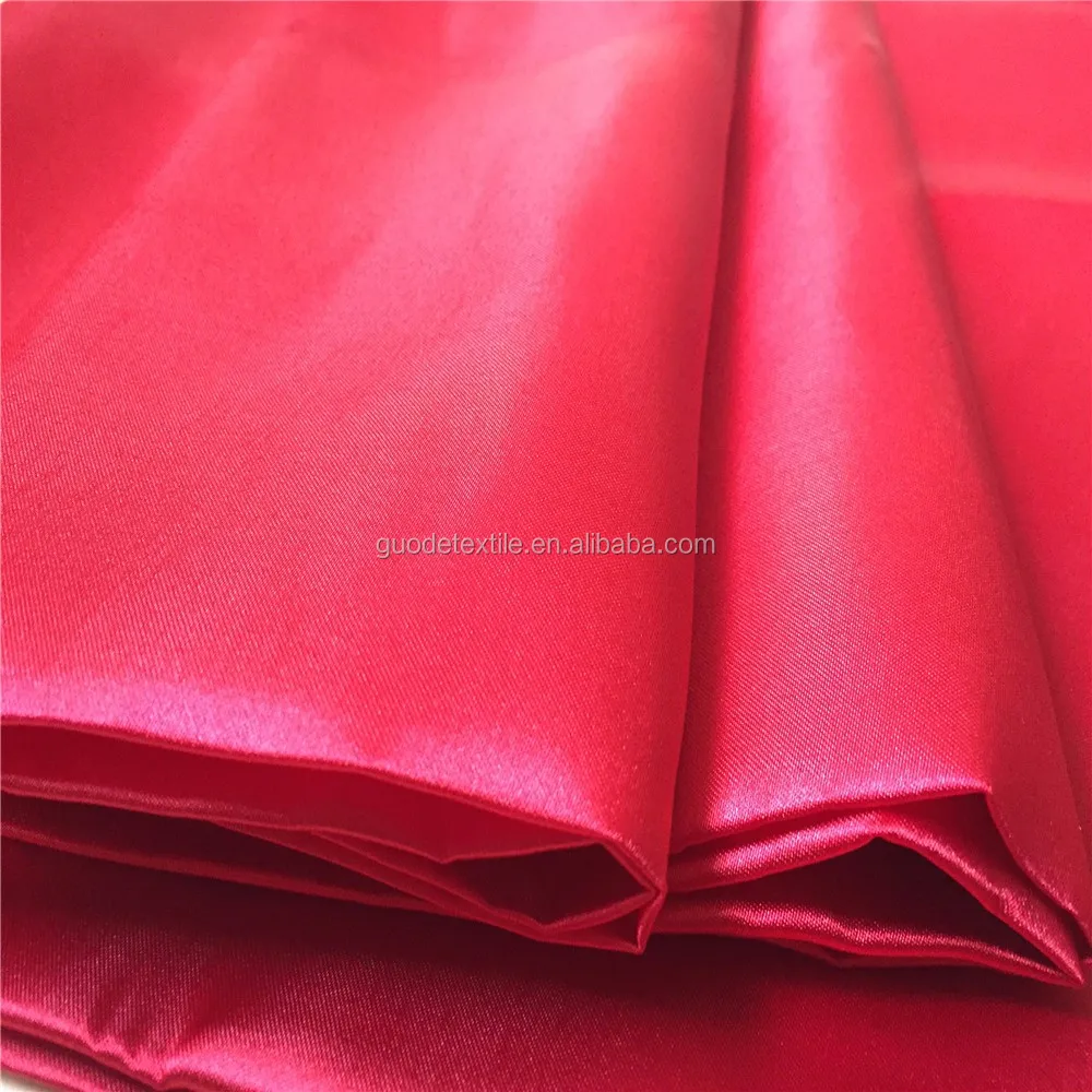 satin fabric by the yard in 100% polyester fabric satin fabric