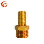 CG-C09 Lead Free Brass plumbing Fitting Thread Hexagonal Pagoda-Shape Connectors Pipe Male OEM