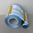 plastic food packaging film aluminum foil packaging film in roll for packing machine
