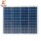 High efficient 60w polycrystalline silicon solar panel cell