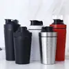 Custom Print Gym Stainless Steel Shaker, Metal Sports Drink Bottle Sport Cup/Protein Powder Shaker