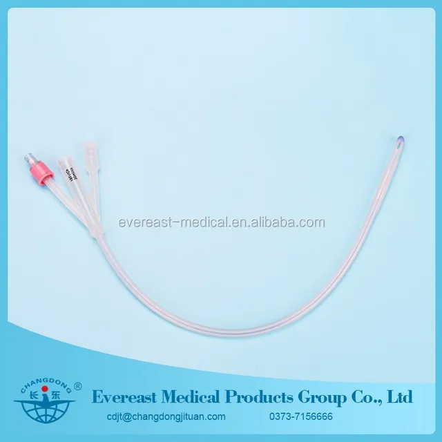 2017 newest ISO&CE certificates plain catheter 2/3 ways