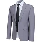 Men's Slim Fit 3 Piece Suit One Button Blazer Tux Vest & Trousers tailored suits for men