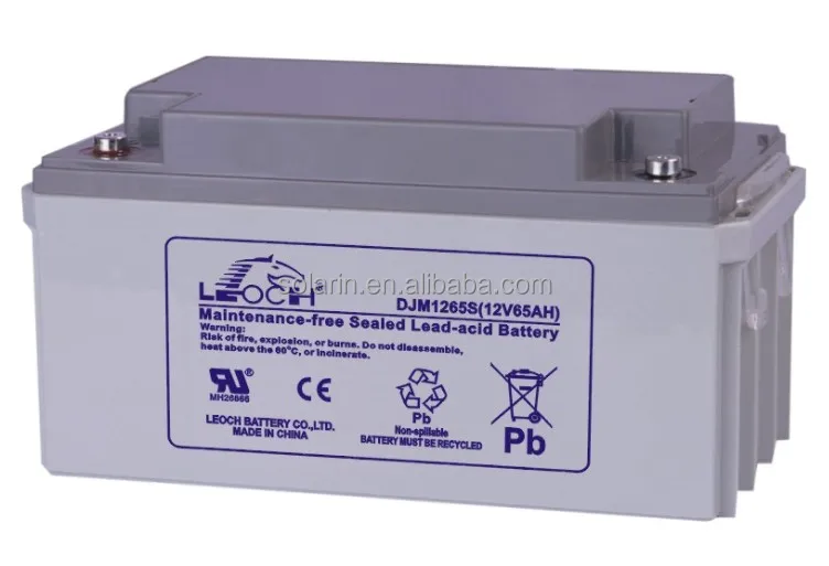 Energy saving high power motorcycle dry battery 12v 6ah