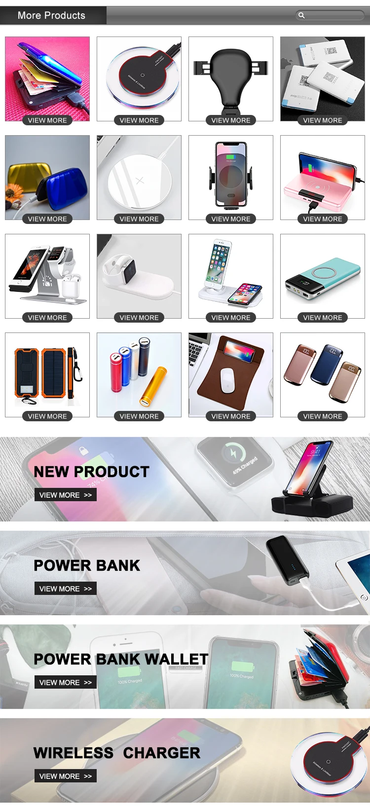 External power bank, universal powerbank, mobile power supply for all smart phone - ANKUX.COM
