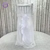 YT07038 china wholesale birthday fancy organza chair sashes for weddings