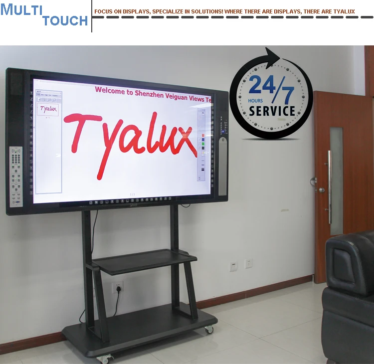 98inch 6 point touch screen classroom smart white board,cheap interactive whiteboard (2)