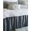 modern bedspread plain dyed bed skirt hotel use bed skirt