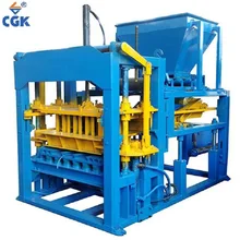 4-15C brick molding press concrete pipe making homemade hollow block machine with great price