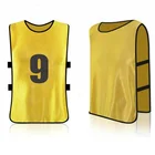 Factory Direct Sale High Quality Soccer Uniform Vest Race Bibs
