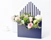 New Arrival Envelope Shape Florist Cardboard Box Valentine Flower Packaging Rigid Box