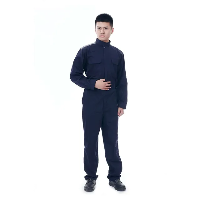 wholesale cotton custom breathable mechanic work shirts overall