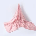 Peacock voile kashmiri hijab shawl embroidery designs scarf