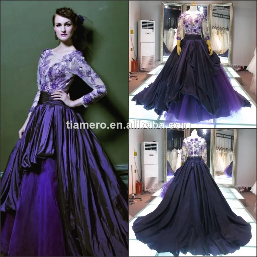 vestidos bordados de noche