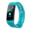 Drogontech Y5 Smart Bracelet NEW Y9 Sport Bluetooth Wristband Heart Rate Monitor Watch Activity Fitness Tracker poron watch