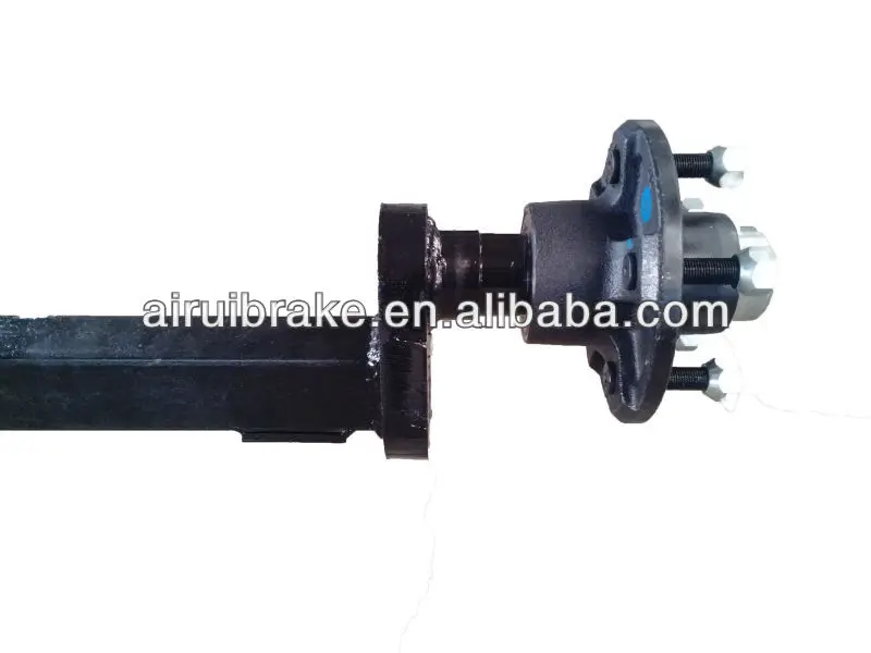 Light Trailer Square Drop Axle Nonbraked 750kg Horse Float Buy Trailer Hub Axle Kit,Idler Hub