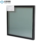 Low E heat insulation tempered glass panel IGU