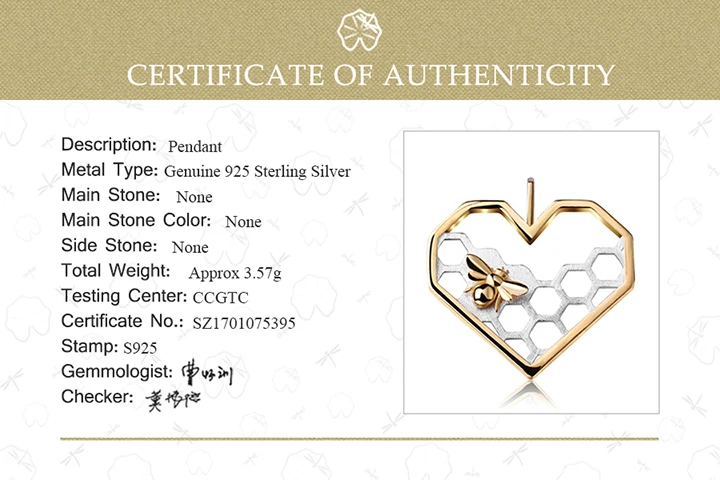 custom 925 silver home guard love heart pendant