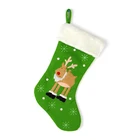 Christmas Stocking Christmas Decoration Shopping Mall Deco Velour Christmas Stockings Party Decorations