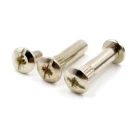Stainless steel male female screw fasteners Connecting book screws