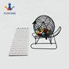 Jumbo Bingo Set - 9-Inch Metal Cage with Calling Board, 75 Colored Balls, 500 Chips, 100 Cards