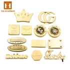 Trade Assurance Custom logo maker handmade metal label metal logo plate for handbag