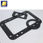 Quality custom neoprene cr rubber fireproof sealing gasket, custom hole rubber 2mm neoprene gasket,Emi shielding gasket