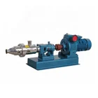 stainless steel concrete dry vacuum screw water mono rotor screw pump for foam