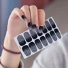 Korea hot Sale 3d simple nail Polish beautiful wraps full cover type gel nail stickers
