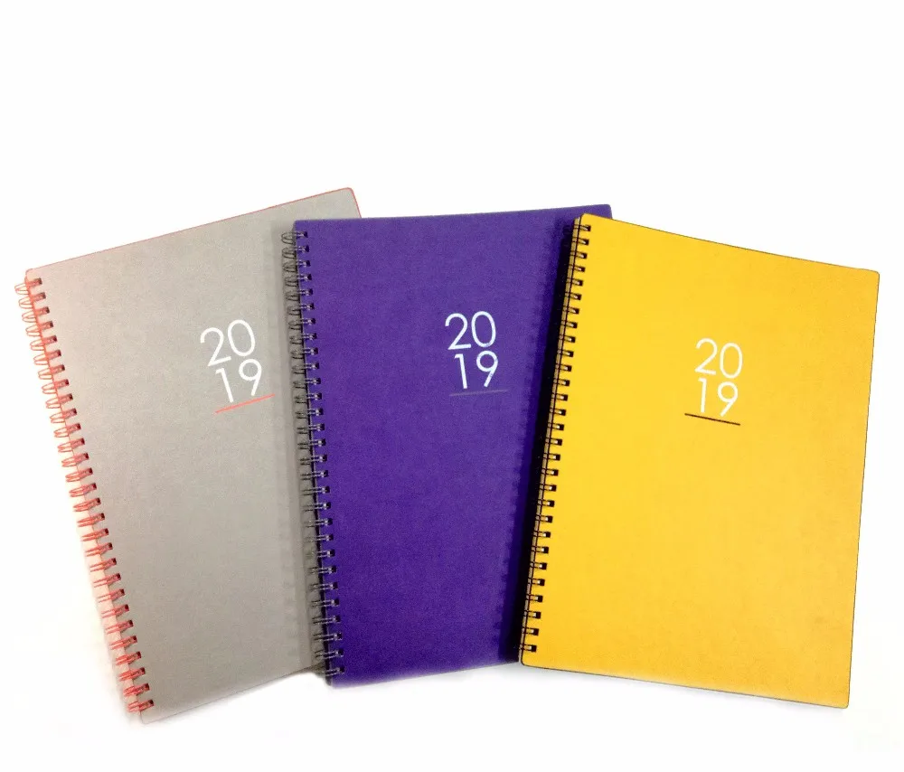 quality a5/b5 pu leather wire-o notebook for exercise/office