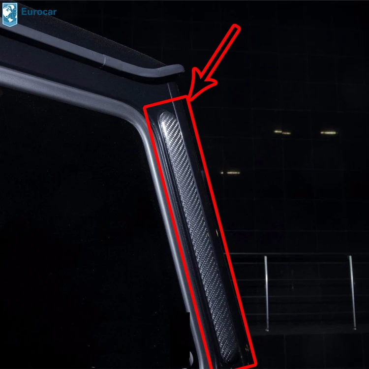 W463 rear window trims carbon