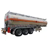 42000liters aluminum fuel tank trailer/three compartments aluminum alloy tank trailer for olive oil
