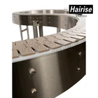Stainless Steel Plastic Roller Conveyor Belt Plastic Belt Chain Roller Conveyor for Assembly Line
