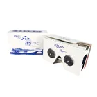 Hand made recycled cardboard paper 3D VR glasses virtual Box virtual reality glasses package box
