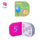 Color picture baby hard board book printing
