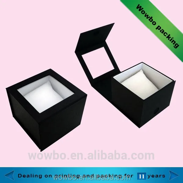cube window box packaging