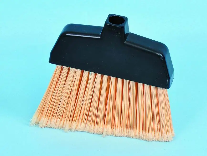 Angled Lobby Broom 8 Inch Wide Sweeping Surface