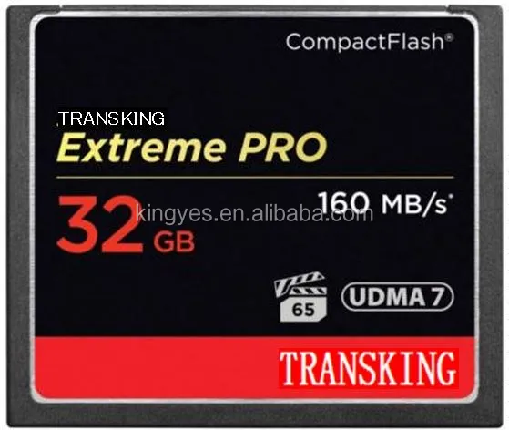 Extreme PRO Compact Flash CF Card 160MB/s 16GB 32GB 64GB 128GB