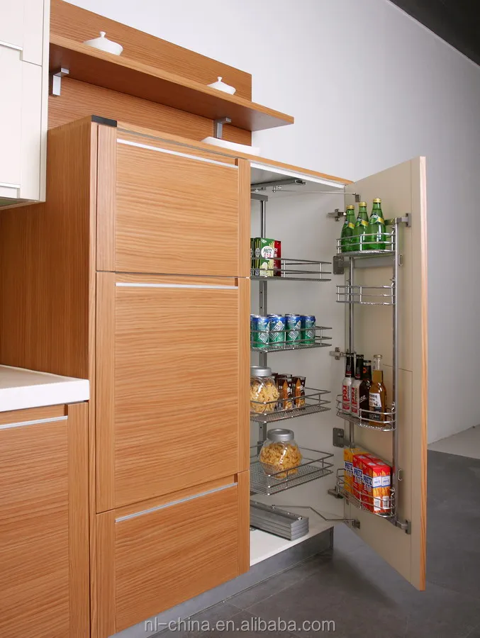 Contemporáneo cocina armarios de madera sin marco moderno puertas ...