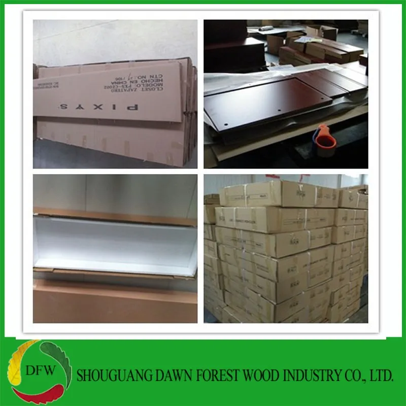 White melamine kitchen cabinet