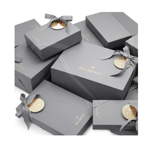 elegant cardboard gift packaging box for mulberry