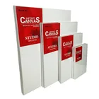Wholesale high quality blank artist stretched canvas for Studio Painting