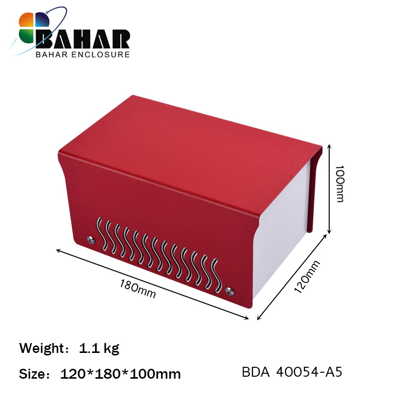 Metal project box durable iron enclosure for new design BDA 40054