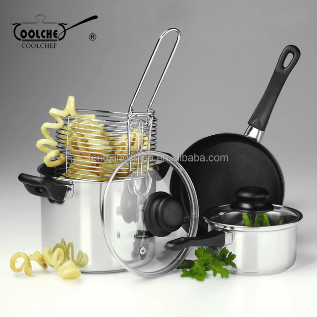 double handle frypan