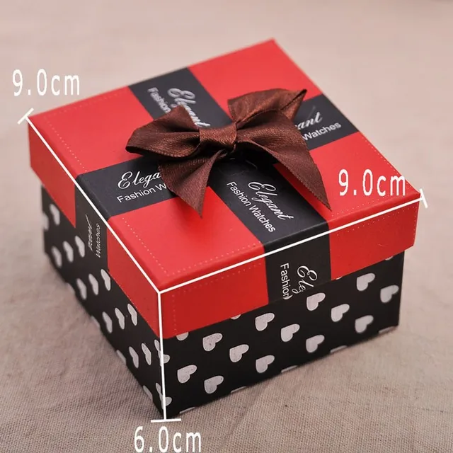 beautiful paper watch box ,watch case decorative christmas gift