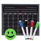 Promotional Dry Erase Custom whiteboard Magnetic Monthly and Weekly Calendar 2019 for Refrigerator