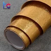 Gold Color Metallized PVC Film Used for Christmas Tinsel Decoration