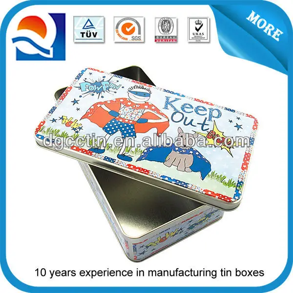 military tin box ammo box card mess tin tin lunch box