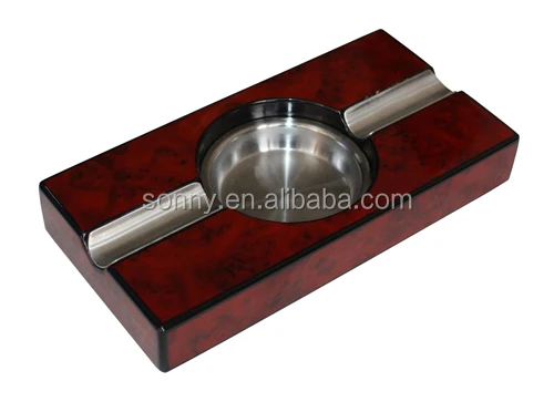 Smokeless Type and Square Shape  Cigar Ashtray Wholesale In Stock  